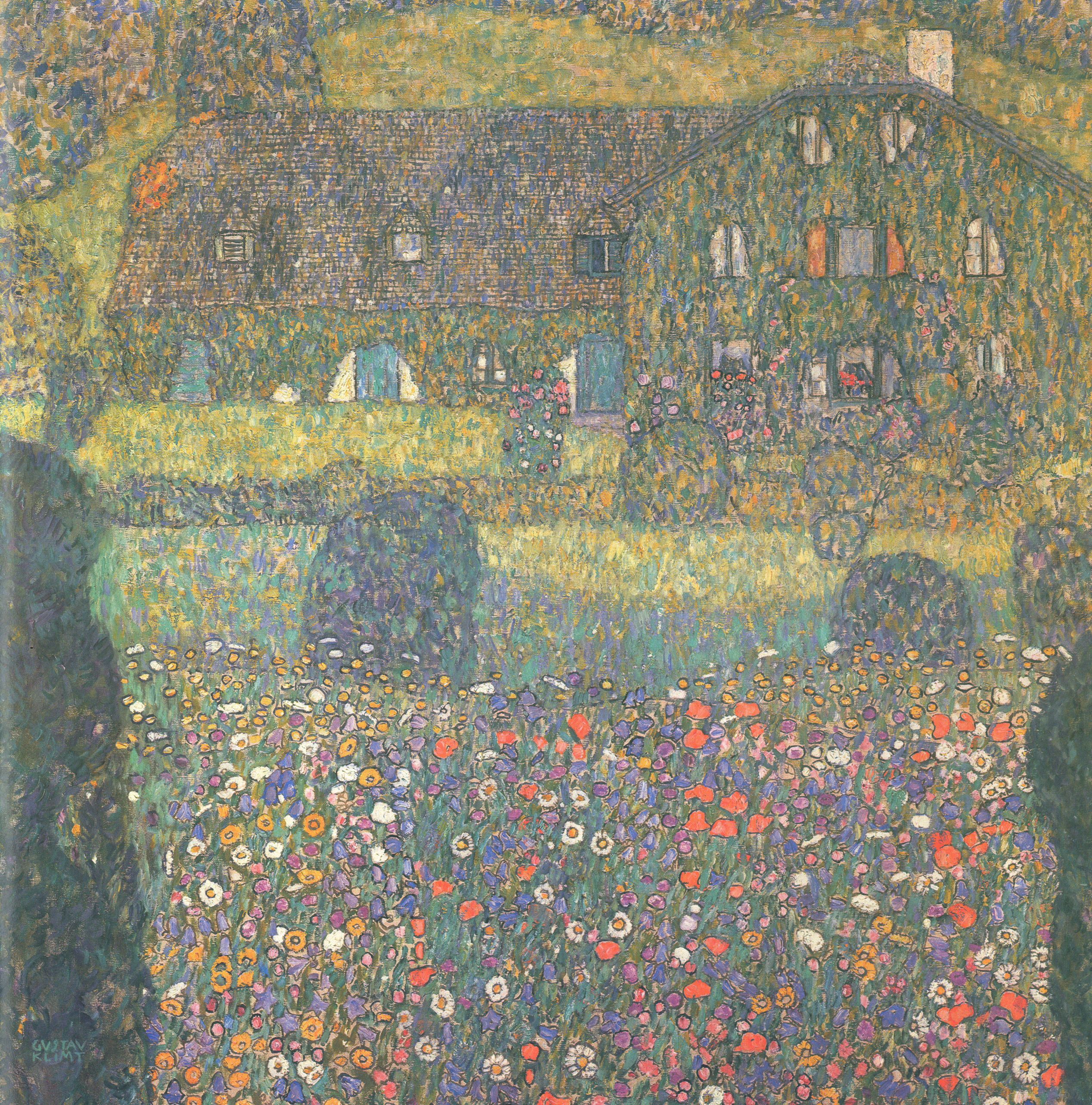Gustav Klimt - Country House by the Attersee 1914